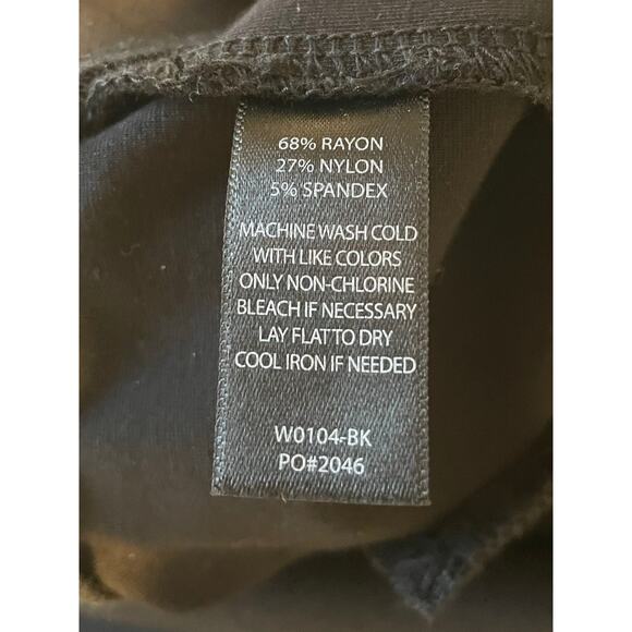 Betabrand NWT Pull On Bootcut Dress Yoga Pants Sz 2XL Black Stretch Comfort - Picture 9 of 13